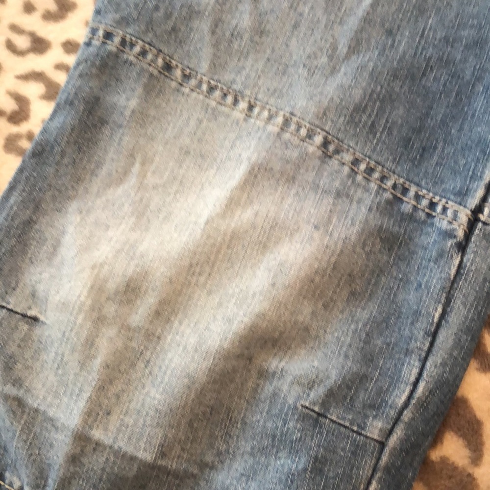 Y2K UNIONBAY Denim Cropped Jeans in Blue Size 1 Juniors - Picture 7 of 16
